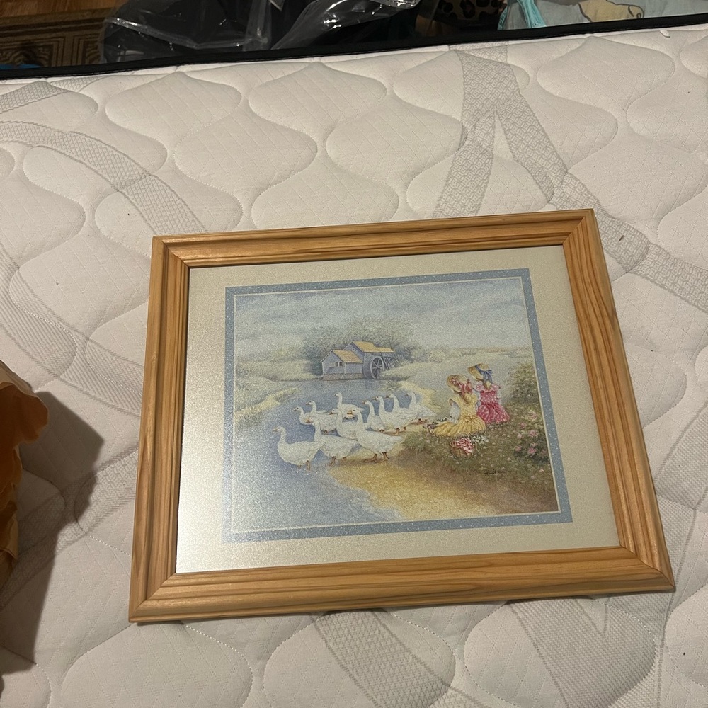 Set of two paintings
